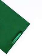 Пакет подарочный ламинированный «Изумрудный», 31×40×14 см - Фото 2