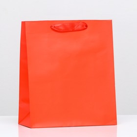 Пакет ламинированный «Красный», 23 х 27 х 11.5 см