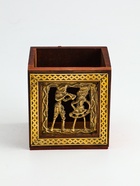 Подставка под карандаши «Индия», 9×9×11.5 см, дерево шишам, МИКС - Фото 8