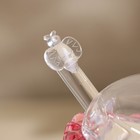 Баночка для мёда и варенья «Розе», 240 мл, 9.5×12 см, c ложкой, стекло - Фото 5