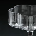 Креманка «Флер», 9.8×12 см, стекло, прозрачная - Фото 4