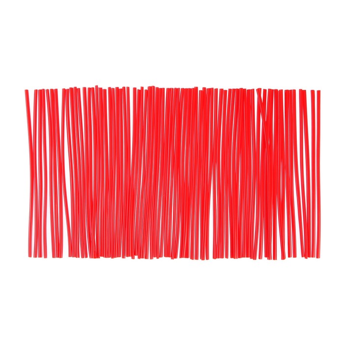 Накладки на спицы мотоцикла, красный, набор 72 шт. - Фото 1