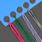 Органайзер для ниток мулине на 20 цветов, 19×8 см, синий - Фото 3