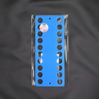 Органайзер для ниток мулине на 20 цветов, 19×8 см, синий - Фото 4