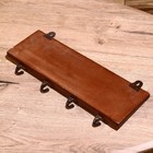 Вешалка «Караван. Бабочки», 22×4×12 см, дерево, 4 крючка, МИКС - Фото 5