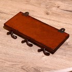 Вешалка «Жар птица», 17×4×12 см, дерево, 3 крючка - Фото 3