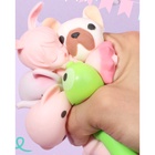 Ручка-прикол «Бульдог», мягкий корпус, стержень синий, гелевая, МИКС (комплект 36 шт) - фото 68118339