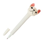 Ручка-прикол «Бульдог», мягкий корпус, стержень синий, гелевая, МИКС (комплект 36 шт) - фото 68118336