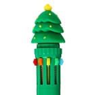 Ручка шариковая автоматическая 10-ти цветная, стержень 0,7мм, Новый год МИКС - Фото 5