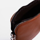 Рюкзак женский из искусственной кожи на молнии, 4 кармана, сумка, цвет коричневый - Фото 7