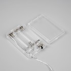 Светодиодная фигура «Оленёнок» 15×16×10 см, акрил, 20 LED, батарейки АА × 3 (не в комплекте), свечение белое - Фото 4