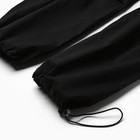 Брюки женские карго прямые MINAKU: Casual Collection, чёрные, размер 48  (артикул 9775612)  большой выбор товаров оптом и в розницу по низким ценам с доставкой