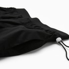 Брюки женские карго прямые MINAKU: Casual Collection, чёрные, размер 48  (артикул 9775612)  большой выбор товаров оптом и в розницу по низким ценам с доставкой