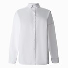Блузка женская MINAKU: Casual Collection цвет белый, р-р 44 9781746 - фото 10877928