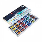 Акварель художественная в кюветах, 24 цвета × 2.5 мл, ЗХК «Ладога» - Фото 1