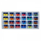 Акварель художественная в кюветах, 24 цвета × 2.5 мл, ЗХК «Ладога» - Фото 2