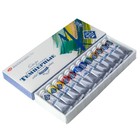 Краски темперные в тубах, набор 12 цветов х 18 мл, ЗХК "Мастер Класс", 16412095 - Фото 1