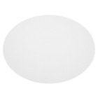 Холст на картоне хлопок 100%, овальный 30 х 40 см, 3 мм, ЗХК "Сонет", акриловый грунт, среднее зерно, 142452067 - фото 24997751