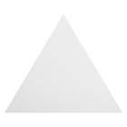 Холст на картоне хлопок 100%, треугольный 30 см, 3 мм, ЗХК "Сонет", акриловый грунт, среднее зерно, 142452069 - Фото 2