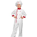 Карнавальный костюм «Шеф-повар 3», р. M, рост 128-134 см - фото 4790072