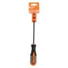 Отвертка Bohrer Комфорт, 42 135 150, с магнитом, сталь CrV, 3К рукоятка, SL5 х 150 мм 9870577 - фото 16654331
