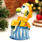 Сувенир "Дракошка в Сарафане", фарфор, 10 см - Фото 2