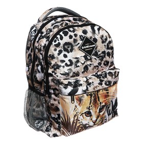 

Рюкзак школьный Erich Krause EasyLine 44*33*23 мал 20L два отд Wild Cat 48335