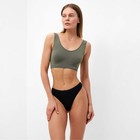 Трусы женские стринги, цвет чёрный (Nero), размер 46 (M) - Фото 6