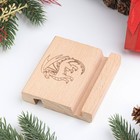 Подставка под телефон "Зеленый Деревянный Дракон" - фото 51465434