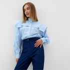 Джинсы женские слим MINAKU: Jeans Collection, размер 42, синие - Фото 8