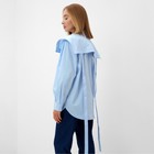 Блузка женская MINAKU: Casual Collection цвет голубой, р-р 52 9781757 - фото 10998619