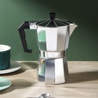 Кофеварка гейзерная Доляна Alum, на 6 чашек, 300 мл - Фото 2