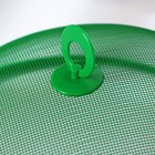 Крышка - сетка для продуктов Доляна «Вкус», d=30 см, зелёная - Фото 3