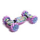 Машинка-перевёртыш HYPER SKIDDING, с управлением жестами, цвет розовый - Фото 4