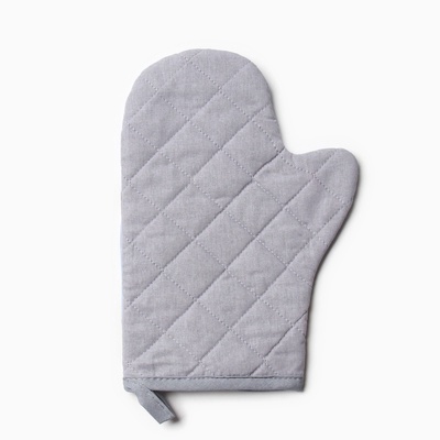 Варежка-прихватка новогодняя Доляна "Радостный дракон" 20х28 см, 35% хл, 65% пэ, ватин 250 г/м2