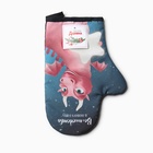 Варежка-прихватка «Доляна. Звёздный час», 20×28 см, 35% хлопок, 65% п/э, ватин 250 г/м² 9606014