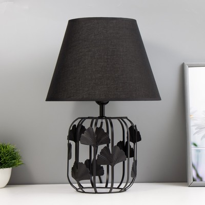 Настольная лампа «Азария» E27 40 Вт черный 27×27×42 см RISALUX