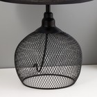 Настольная лампа "Лофт" E27 40Вт черный 22х22х41 см RISALUX - фото 22514414