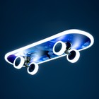 Люстра "Скейтбордист" LED 32Вт 3000-6000К+7 цветов подсветка 60х20х7 см BayerLux - фото 22514461