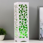 Ночник «Цветы» LED от батареек 3хААА USB зеленый 10×10×23 см RISALUX - Фото 2