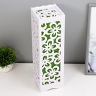 Ночник «Цветы» LED от батареек 3хААА USB зеленый 10×10×23 см RISALUX - Фото 3