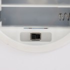 Ночник «Звездный» LED от батареек 3хААА USB синий 15×15×15 см RISALUX - Фото 6