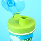 Бутылочка детская «Ми-Ми-Мишки», 400 мл., с петлей, цвет зеленый - Фото 5