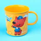 Кружка детская «Ми-Ми-Мишки» с нескользящим дном, 200 мл., цвет оранжевый - Фото 3