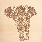 Панно настенное "Слон" 360 х 480 мм - фото 7333454