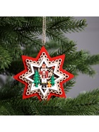 Ёлочная игрушка «Звезда с щелкунчиком», 10×10 см, 1 LED, от батареек, свечение тёплое белое - Фото 5