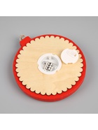 Ёлочная игрушка «Щелкунчик», 10×10 см, 1 LED, от батареек, свечение тёплое белое - Фото 6