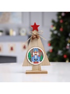 Светодиодная фигура «Щелкунчик» 11×20×5 см, дерево, батарейки LR41×3 (в комплекте), свечение тёплое белое - фото 119635079