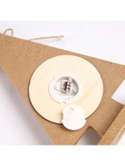 Светодиодная фигура «Щелкунчик» 11×20×5 см, дерево, батарейки LR41×3 (в комплекте), свечение тёплое белое - фото 119635081