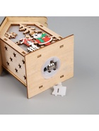 Ёлочная игрушка «Олень», 11×9.5×6.8 см, 1 LED, от батареек, свечение тёплое белое - Фото 6